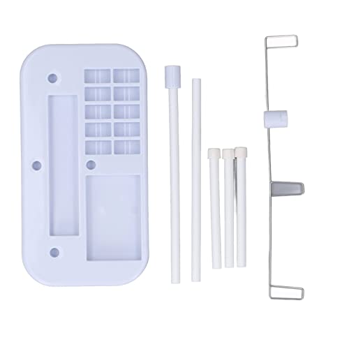 Image of HEEPDD Thread Stand Holder for Sewing Machines 3 Spool Capacity Thread Organizer Prevents 50% Less Clutter Embroidery Project Setup and Quick Thread Changes