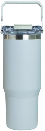 リビング ensemble ストロー付き2WAYタンブラー 900ml 保温 保冷 グレー 411705