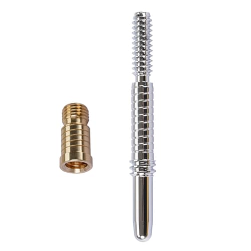 NUEAYMS Stainless Steel Billiards Pool Cue Shaft Joint Pin Screws Billiard Pool Cue Joint Pin Insert Steel Repair Accessories