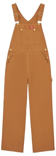 Dickies - Salopette Classica, Uomo, Marrone, Taglia: W40/L34 - 8