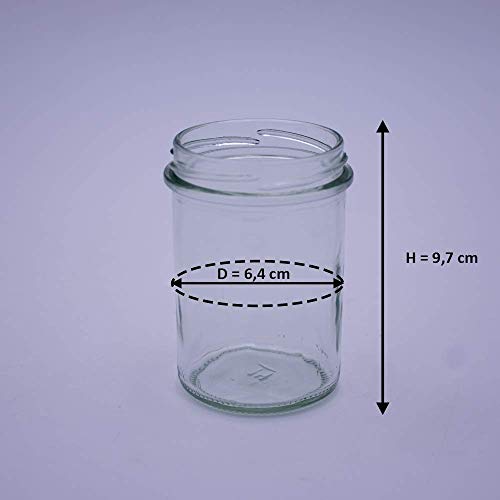 BAUER 24er Set Sturzgläser 214 ml inkl. silberne Twist Off Deckel TO66 zum Einmachen von Suppen, Babynahrung, Dips oder zur Aufbewahrung von Tee und Kräuter – Bild 4