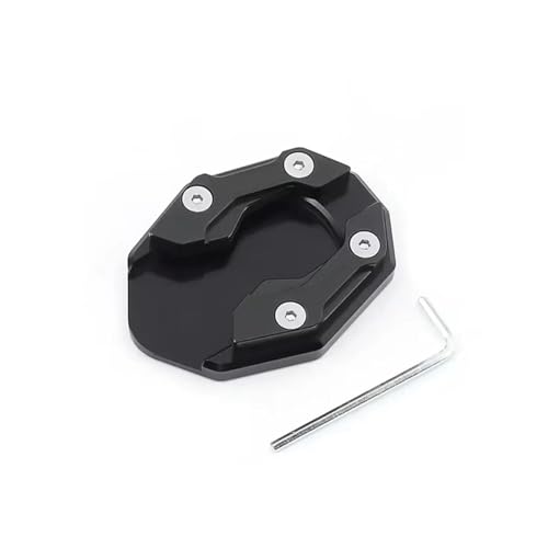 Pied de béquille YAMAHA MT125 et R125 : plaque de support pour stationner sur herbe et bitume