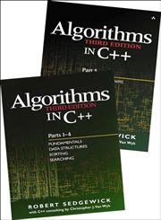 Bundle of Algorithms in C++, Parts 1-5: Fundamentals, Data Structures, Sorting, Searching, and Graph Algorithms