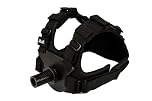 Weighted Vest Max Load 80 KGs 175 Lbs Plate Carrier in Black, Plate Loader, Uses Standard 2" inch gym weight plates 50.6mm diameter for Calistheincs, Fitness, Powerlifting and Body Building (Black)