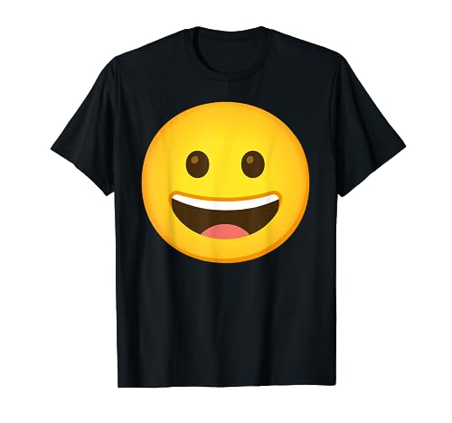 Emoticon Grinning Face Happy T-Shirt