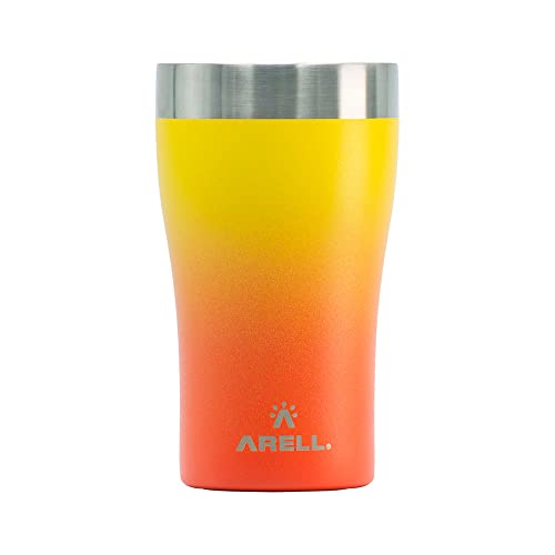 COPO TÉRMICO DE CERVEJA ARELL COM ISOLAMENTO VÁCUO TULIP 500ML SUNSET