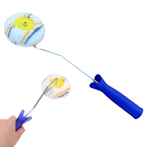 Qinsky Eckenroller,Latexfarbe Eckenroller Eckroller Eckwalze Trockenbau Eckroller Farbroller Wandfarbe Kanten Farbroller Decken Farbroller für Zuhause Büro Wandmalerei Dekoration Qinsky Eckenroller,Latexfarbe Eckenroller Eckroller Eckwalze Trockenbau Eckroller Farbroller Wandfarbe Kanten Farbroller Decken Farbroller für Zuhause Büro Wandmalerei Dekoration