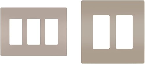 Miniatura 8 de Legrand - Pass & Seymour RWP263GCC6 - Placa de pared para interruptor basculante radiante, sin tornillos, 3 bandas, placa de pared de salida de