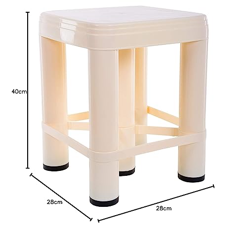 Image of Nayasa Detachable Stool /Patla No. 518 XL,Set of 2, 17.75 Cm, Grey