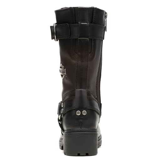 Harley-Davidson Women's EDA Leather Motorcycle Casual Boot3