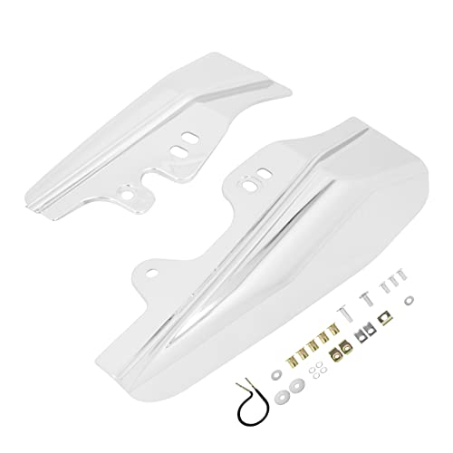 HCmotorku Motorcycle Mid Frame Air Heat Deflector Fits for Harley Touring Road King Electra Glide Street Glide Road Glide Ultra Classic 2001-2008 (Chrome) by HCmotorku - Used condition - US$21.48