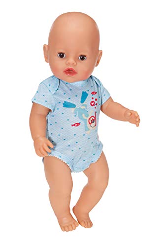 BABY born 830130 Body 43 cm, Puppenkleidung Puppenzubehör, Body in rosa oder türkis - 1 Stück, Farbe nicht frei wählbar. – Bild 5