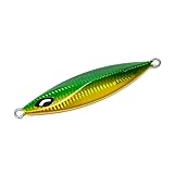 スローフォールウイング 250g Green Gold メタルジグ ルアー スロージギング ジギング ジグ 青物 ブリ ヒラマサ 太刀魚 カンパチ ハタ サワラ 釣り具 BAKSTORM バクスト