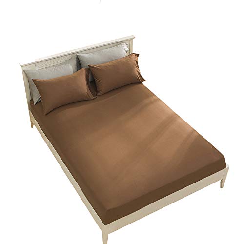 Obdmall �{�b�N�X�V�[�c �_�u�� �~���z�c�J�o�[ �x�b�h�V�[�c �}�b�g���X�J�o�[ �x�b�h�p �h�_�j �R�� ���V�[�c �S���S���t�� ���E�ȒP �􂢑ւ� (�u���E��, �_�u�� 140*200cm)