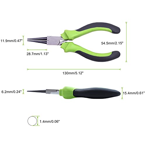 Alicates de punta redonda SPEEDWOX para doblar y moldear cables con precisión 7