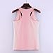 Akklian Women's Tank Top Cotton Base Layer Soft Breathable Lightweight Undershirt Solid Racerback Basic Tee Shirts Outdoor Pink