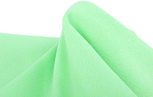 YANEE Microfiber Cleaning Cloth for Lens Wipes iPhone iPad Computer Laptop MacBook TV Screen Camera Lens Glasses Eyeglass Cleaner 4 Count Size 6 x 7 inch Green Pick Orange Gray Effectively Remove Oil
