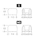 HiFiGo Divinus Prism Wide Bore LSP Eartips for 4-6mm Nozzle, Replaceable IEM Earbud Tips with Enhanced Sound Quality and Comfort (3 Pair (MS,M,L))