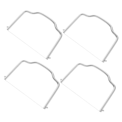 FELTECHELECTR 1 Set Stainless Steel Cheese Slicers Ergonomic Wire Cutters for Cheese Fruit Cake Efficient Kitchen Tool for Precise Slicing Easy to Clean Store