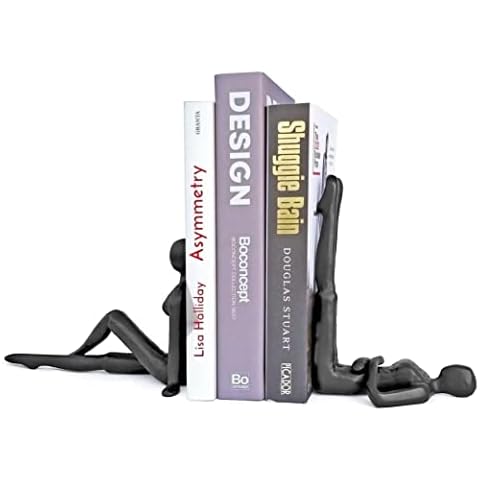 Ambipolar Yoga-Style Cast Iron Bookends Cover