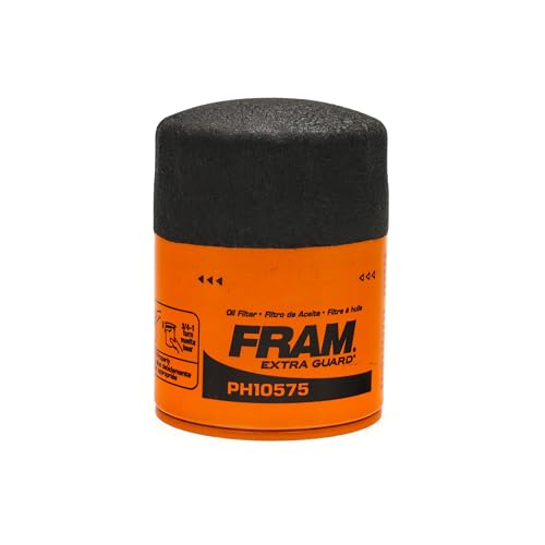 FRAM EG+ PH10575P 10K Mile Change Automotive Replacement Interval Spin-On Engine Oil Filter for Select Vehicle Model Years, Vehicle Engine Protection Oil Filter for Everyday Drivers