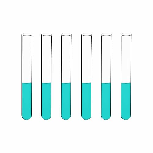 Bello Borosilicate Glass Test Tube 12mmX75mm, Round Bottom S...