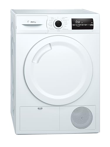 Balay Secadora de Condensación, Libre Instalación, 60 cm, 8 kg, Sensor de Humedad, Blanco, 3SC386B