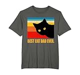 Black Cat Dad Vintage Shirt