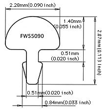 Amazon.co.jp: Jescar Frets #55090 Stainless 2 lb roll (NO.1140