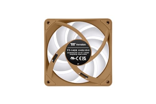 Thermaltake CT120 EX Reverse ARGB Sync | 120mm |Pack de 3 |Connexion en série magnétique MagForce 2.0 | PWM 500-2000 TR/Min | 9 LED| Synchronisation Carte mère 5V| Roulement hydraulique |Gravel Sand
