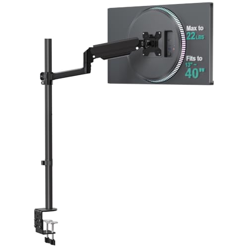 Image of WALI Extra Tall Monitor Mount for 13-40 inch Computer Screens, up to 22 lbs