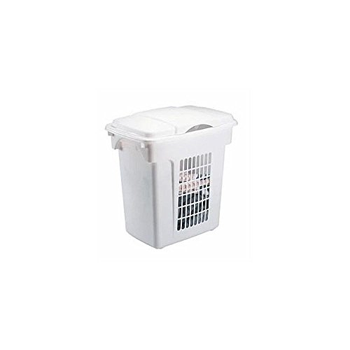Rubbermaid Through-Handle Laundry Hamper,1-Piece (FG299000WHT)