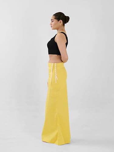 Image of I AM BY DOLLYJAIN D'coat Simple with Extender Length Adjustable for Women - 99% Cotton, 1% Lycra Stylish Lightweight Coat for Casual and Formal Wear