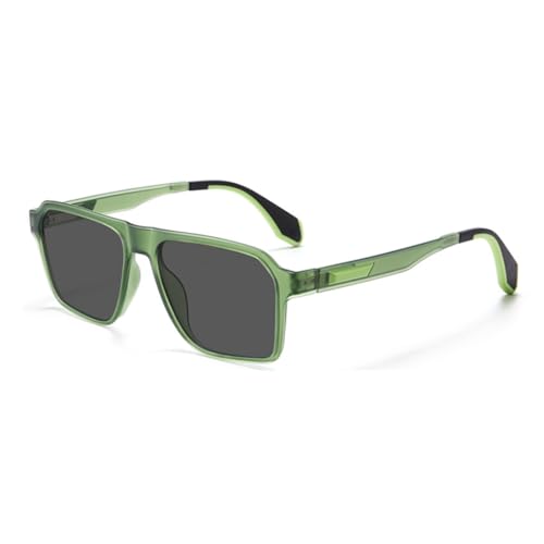 Lunettes de soleil tendance pour hommes avec filtres UV400 et monture légère