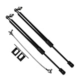 Muelle Neumático Capó Motor para Ford para Mondeo para Fusion MK4 IV 2006-2014 Capó Fibra Carbono Modificación Puntales Gas Soporte Elevación Amortiguador Impacto Puntal Gas(Normal Black)