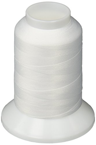 YLI Threads Woolly Nylon – Serger Thread for Stretch & Knit Fabrics – White