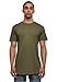 Produktbild Urban Classics Herren Shaped Long Tee T-Shirt, Grün (olive), S