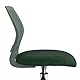 FurnitureR Kompakter Klassenstuhl, ergonomischer Sitz für Schule, Rückenlehne aus atmungsaktivem Netzgewebe, höhenverstellbar, Zeichenzimmerstuhl für Kinder, leicht zu bewegen, 360 °, grün