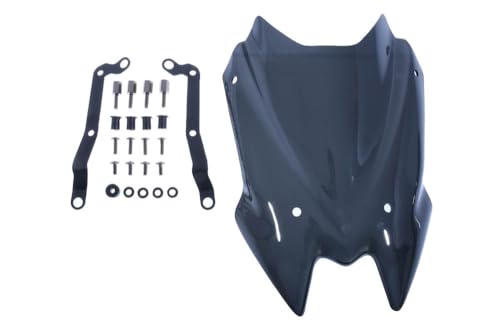 Bulle Z900 Kawasaki 2020-2024 saute-vent sport noir double courbure polycarbonate avdb