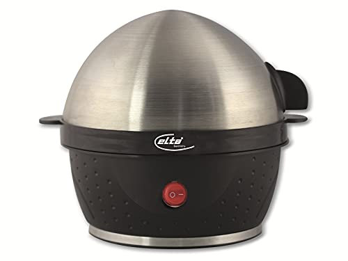 ELTA Edelstahl Eierkocher EK-115.1 edelstahl/schwarz