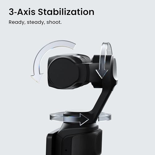 Image of Insta360 Luna Ultra Standard Bundle (Stellar White) | 8K Pocket Gimbal Camera with Dual Leica Lenses, 1 inch CMOS Sensor, 12x Zoom, Detachable OLED Touchscreen & AI Tracking