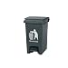 Home Office Trash Canbasket, Wodoodporne Plastikowe Puszki Na śmieci 15/20/30 Litr Prostokątny Pojemnik Na śmieci, Z Pedałem Stóp(Size:30L,Color:A)