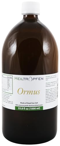 Ormus 33.8 Oz - 1000 ml | Concentrated Ormus | Atomic Minerals | Third-Party Tested | Heiltropfen®