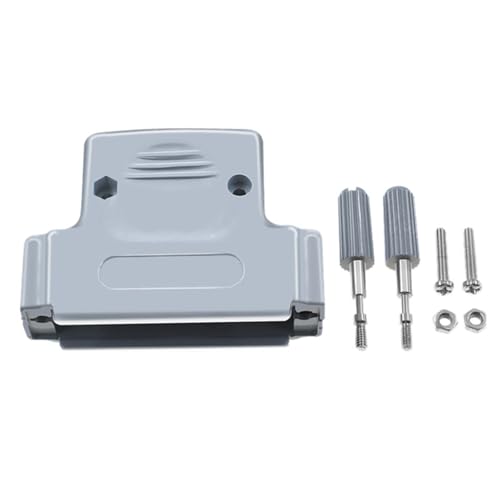Oiyagai 2-pak wtyczek męskich DB78 z plastikową osłoną, 78-pinowy adapter do lutowania typu D do portu szeregowego, projektu DIY, naprawy urządzeń przemysłowych