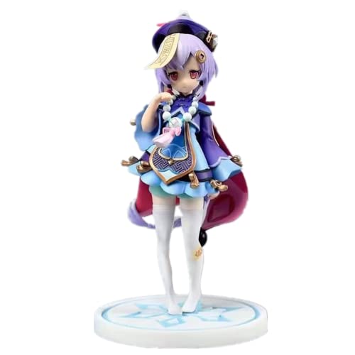 Sonsoke Genshin Impact Anime Figur Qiqi Action Figuren Uniform Spielzeug Figur Charakter Modell Spielzeug Statue Figur Cosplay Geschenk 24cm Cover