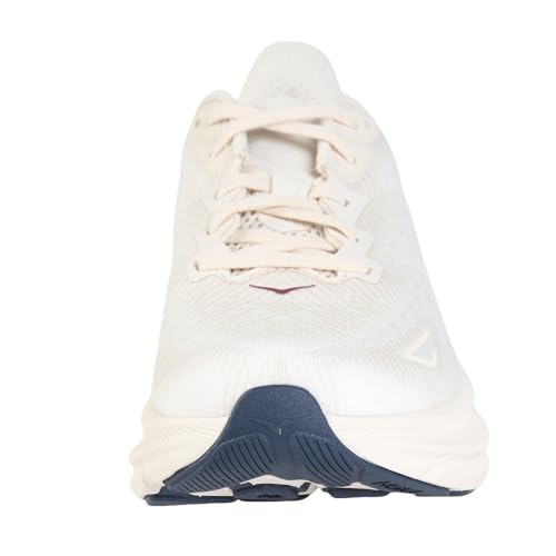 Hoka Men's Clifton 9 Sneaker, Oat Milk/Alabaster, 9.54