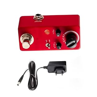 Compact and portable, this guitar effects pedal is designed specifically for guitarists. This effects pedal delivers a clean, bright tone for guitar and keyboard instruments. It produces a wide variety of tones, unleashing your creativity and ensurin...