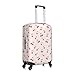JBYJBX Lovely Sweet Red Cherry Print Suitcase Cover Luggage Protector Washable Elastic Fashionable Travel Gear Cover