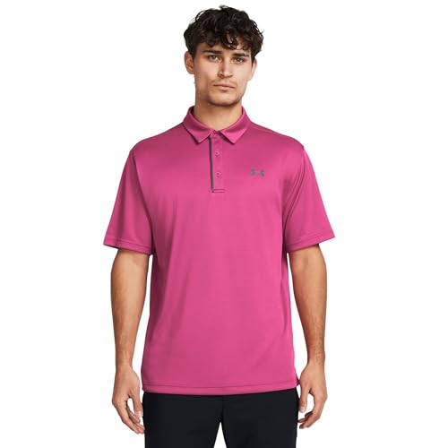 Image of Under Armour Men's Polyester Solid Tech Polo | T-Shirt | 1290140-001