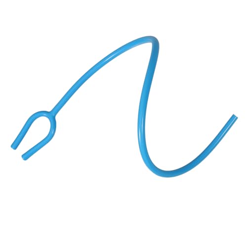 NULYLU Tubo Flexible de Extensión para Estetoscopio en Forma, 2 Piezas de PVC, Compatible Fonendoscopios Médicos, Transmisión de Sonido Clara, Fácil de Limpiar